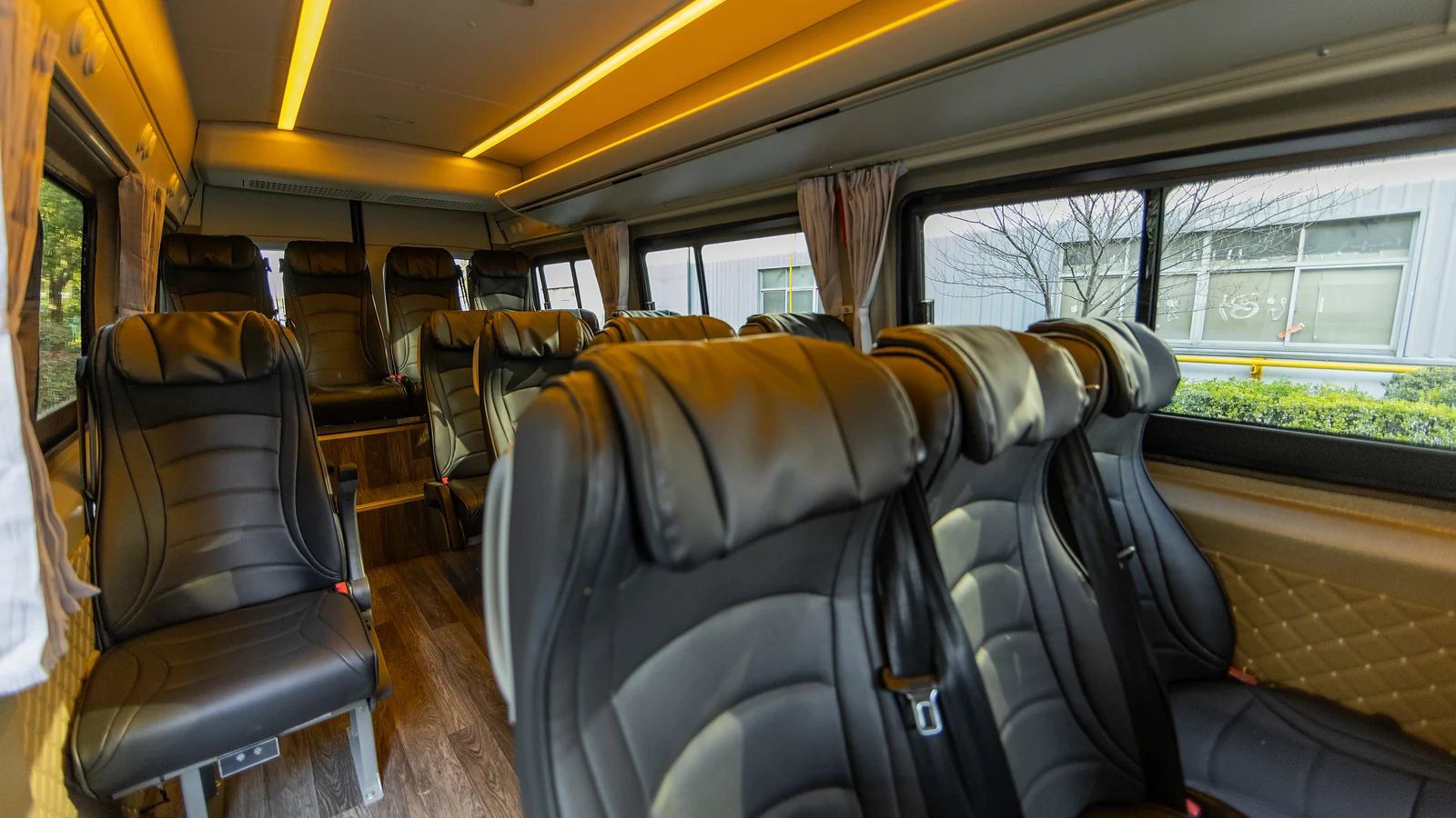 Customized commercial vehicle interior