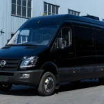 Black TOURWAY T7 at a factory site